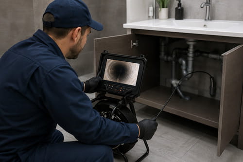 Equipo de video inspección de cañerías